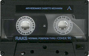 Lot De 3 Cassettes Audio RAKS SD-S 90 – Type II High Position CrO2, 90 Minutes
